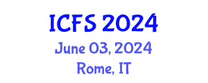 International Conference on Forensic Sciences (ICFS) June 03, 2024 - Rome, Italy