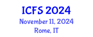 International Conference on Forensic Sciences (ICFS) November 11, 2024 - Rome, Italy