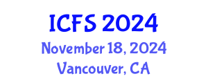 International Conference on Forensic Sciences (ICFS) November 18, 2024 - Vancouver, Canada
