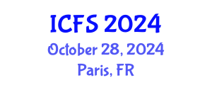 International Conference on Forensic Sciences (ICFS) October 28, 2024 - Paris, France