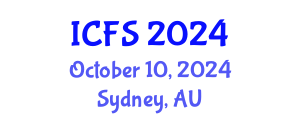 International Conference on Forensic Sciences (ICFS) October 10, 2024 - Sydney, Australia