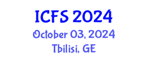 International Conference on Forensic Sciences (ICFS) October 03, 2024 - Tbilisi, Georgia