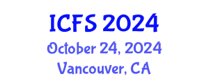 International Conference on Forensic Sciences (ICFS) October 24, 2024 - Vancouver, Canada