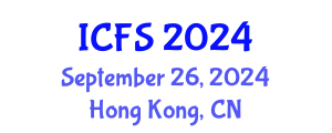 International Conference on Forensic Sciences (ICFS) September 26, 2024 - Hong Kong, China