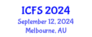 International Conference on Forensic Sciences (ICFS) September 12, 2024 - Melbourne, Australia