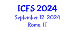 International Conference on Forensic Sciences (ICFS) September 12, 2024 - Rome, Italy