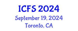 International Conference on Forensic Sciences (ICFS) September 19, 2024 - Toronto, Canada