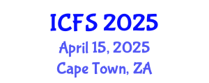 International Conference on Forensic Sciences (ICFS) April 15, 2025 - Cape Town, South Africa