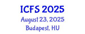 International Conference on Forensic Sciences (ICFS) August 23, 2025 - Budapest, Hungary