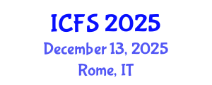 International Conference on Forensic Sciences (ICFS) December 13, 2025 - Rome, Italy