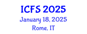 International Conference on Forensic Sciences (ICFS) January 18, 2025 - Rome, Italy