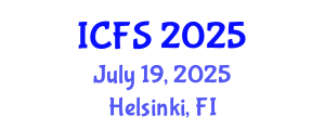 International Conference on Forensic Sciences (ICFS) July 19, 2025 - Helsinki, Finland