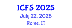 International Conference on Forensic Sciences (ICFS) July 22, 2025 - Rome, Italy