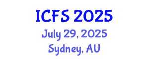 International Conference on Forensic Sciences (ICFS) July 29, 2025 - Sydney, Australia