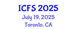 International Conference on Forensic Sciences (ICFS) July 19, 2025 - Toronto, Canada