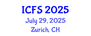 International Conference on Forensic Sciences (ICFS) July 29, 2025 - Zurich, Switzerland