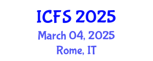 International Conference on Forensic Sciences (ICFS) March 04, 2025 - Rome, Italy
