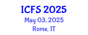 International Conference on Forensic Sciences (ICFS) May 03, 2025 - Rome, Italy