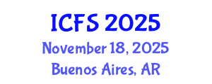 International Conference on Forensic Sciences (ICFS) November 18, 2025 - Buenos Aires, Argentina