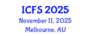 International Conference on Forensic Sciences (ICFS) November 11, 2025 - Melbourne, Australia