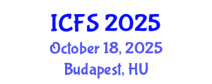 International Conference on Forensic Sciences (ICFS) October 18, 2025 - Budapest, Hungary