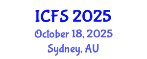 International Conference on Forensic Sciences (ICFS) October 18, 2025 - Sydney, Australia