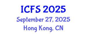 International Conference on Forensic Sciences (ICFS) September 27, 2025 - Hong Kong, China