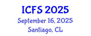 International Conference on Forensic Sciences (ICFS) September 16, 2025 - Santiago, Chile