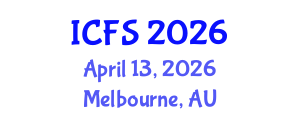 International Conference on Forensic Sciences (ICFS) April 13, 2026 - Melbourne, Australia International Conference on Forensic Sciences (ICFS) April 13, 2026 - Melbourne, Australia