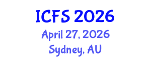 International Conference on Forensic Sciences (ICFS) April 27, 2026 - Sydney, Australia International Conference on Forensic Sciences (ICFS) April 27, 2026 - Sydney, Australia