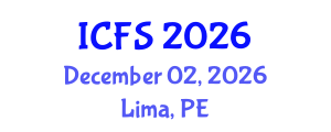 International Conference on Forensic Sciences (ICFS) December 02, 2026 - Lima, Peru International Conference on Forensic Sciences (ICFS) December 02, 2026 - Lima, Peru