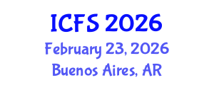 International Conference on Forensic Sciences (ICFS) February 23, 2026 - Buenos Aires, Argentina International Conference on Forensic Sciences (ICFS) February 23, 2026 - Buenos Aires, Argentina