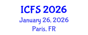 International Conference on Forensic Sciences (ICFS) January 26, 2026 - Paris, France International Conference on Forensic Sciences (ICFS) January 26, 2026 - Paris, France