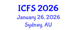 International Conference on Forensic Sciences (ICFS) January 26, 2026 - Sydney, Australia International Conference on Forensic Sciences (ICFS) January 26, 2026 - Sydney, Australia