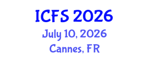 International Conference on Forensic Sciences (ICFS) July 10, 2026 - Cannes, France