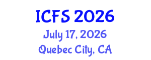 International Conference on Forensic Sciences (ICFS) July 17, 2026 - Quebec City, Canada International Conference on Forensic Sciences (ICFS) July 17, 2026 - Quebec City, Canada