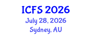 International Conference on Forensic Sciences (ICFS) July 28, 2026 - Sydney, Australia International Conference on Forensic Sciences (ICFS) July 28, 2026 - Sydney, Australia