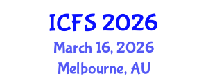 International Conference on Forensic Sciences (ICFS) March 16, 2026 - Melbourne, Australia International Conference on Forensic Sciences (ICFS) March 16, 2026 - Melbourne, Australia