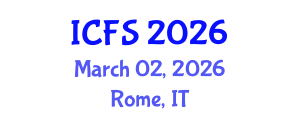 International Conference on Forensic Sciences (ICFS) March 02, 2026 - Rome, Italy International Conference on Forensic Sciences (ICFS) March 02, 2026 - Rome, Italy