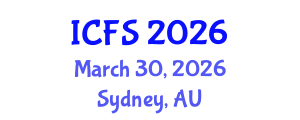 International Conference on Forensic Sciences (ICFS) March 30, 2026 - Sydney, Australia International Conference on Forensic Sciences (ICFS) March 30, 2026 - Sydney, Australia