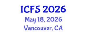 International Conference on Forensic Sciences (ICFS) May 18, 2026 - Vancouver, Canada International Conference on Forensic Sciences (ICFS) May 18, 2026 - Vancouver, Canada
