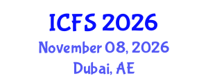 International Conference on Forensic Sciences (ICFS) November 08, 2026 - Dubai, United Arab Emirates