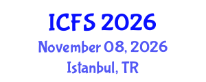 International Conference on Forensic Sciences (ICFS) November 08, 2026 - Istanbul, Turkey