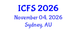 International Conference on Forensic Sciences (ICFS) November 04, 2026 - Sydney, Australia International Conference on Forensic Sciences (ICFS) November 04, 2026 - Sydney, Australia