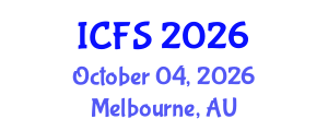 International Conference on Forensic Sciences (ICFS) October 04, 2026 - Melbourne, Australia International Conference on Forensic Sciences (ICFS) October 04, 2026 - Melbourne, Australia