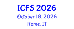 International Conference on Forensic Sciences (ICFS) October 18, 2026 - Rome, Italy International Conference on Forensic Sciences (ICFS) October 18, 2026 - Rome, Italy