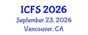 International Conference on Forensic Sciences (ICFS) September 23, 2026 - Vancouver, Canada International Conference on Forensic Sciences (ICFS) September 23, 2026 - Vancouver, Canada