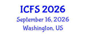 International Conference on Forensic Sciences (ICFS) September 16, 2026 - Washington, United States
