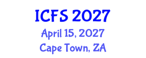 International Conference on Forensic Sciences (ICFS) April 15, 2027 - Cape Town, South Africa International Conference on Forensic Sciences (ICFS) April 15, 2027 - Cape Town, South Africa