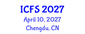 International Conference on Forensic Sciences (ICFS) April 10, 2027 - Chengdu, China International Conference on Forensic Sciences (ICFS) April 10, 2027 - Chengdu, China